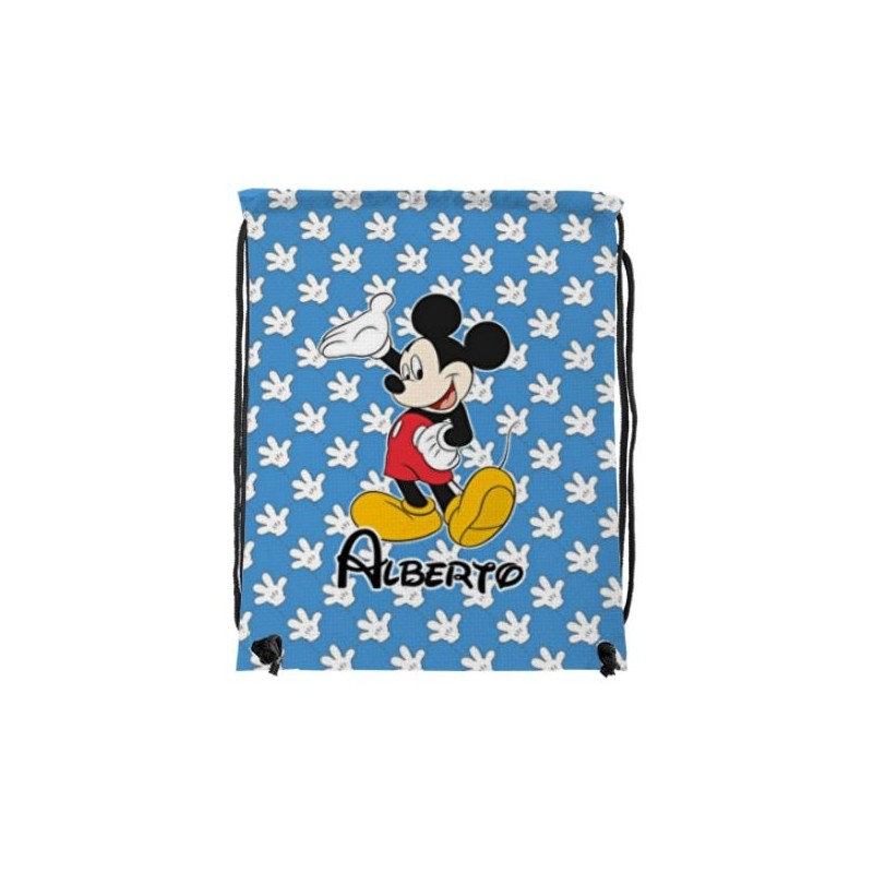 Mochila de cuerdas - MICKEY AZUL