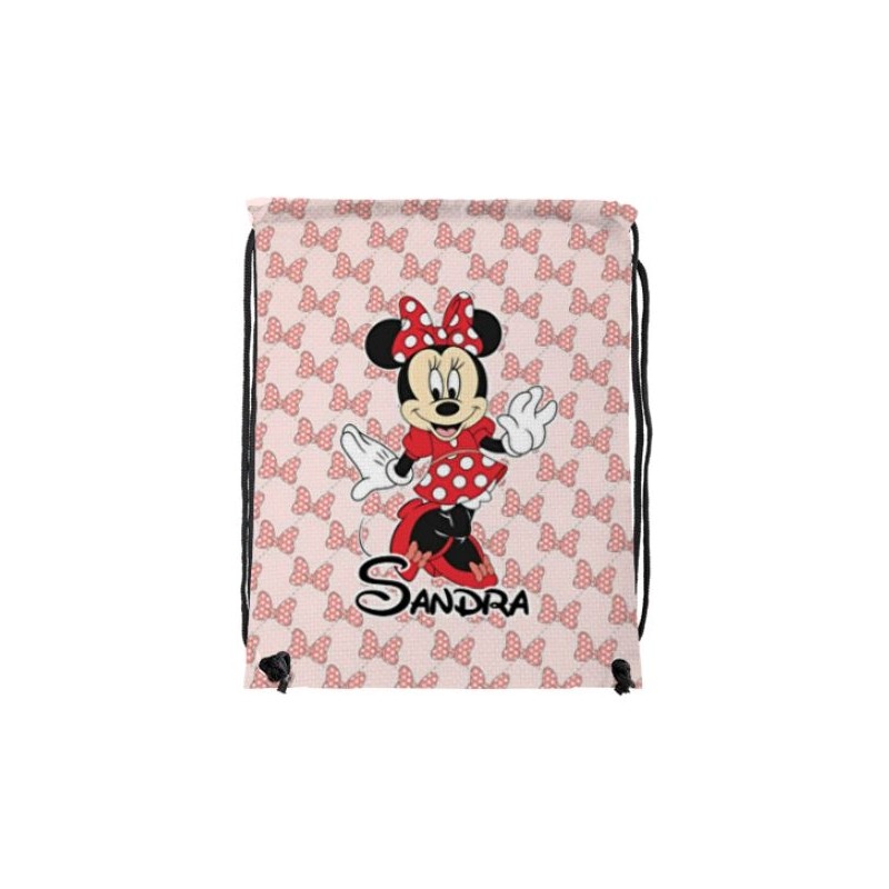 Mochila de cuerdas - MINNIE ROJA