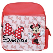 Mochila ESCOLAR personalizada - MINNIE ROJA