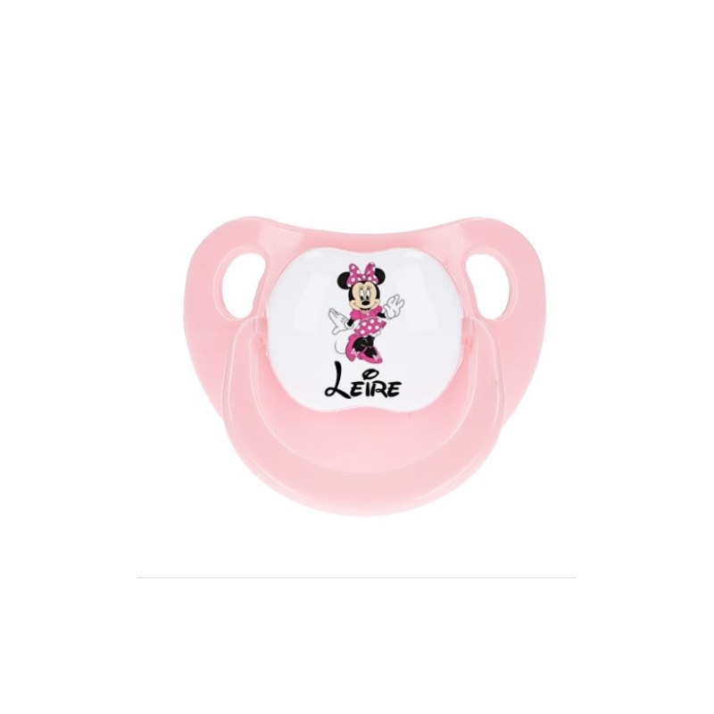 Chupete personalizado - MINNIE ROSA