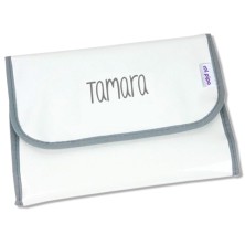 Portadocumentos Gloss Blanco Personalizado