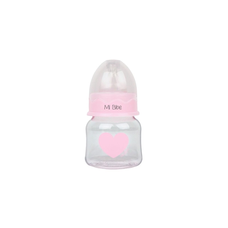 Biberón Personalizado 150ml Corazón rosa