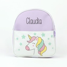 Mochila Polipiel personalizada Unicornio