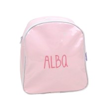 Mochila personalizada Gloss rosa