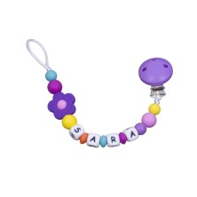 Sujetachupetes silicona multicolor chica