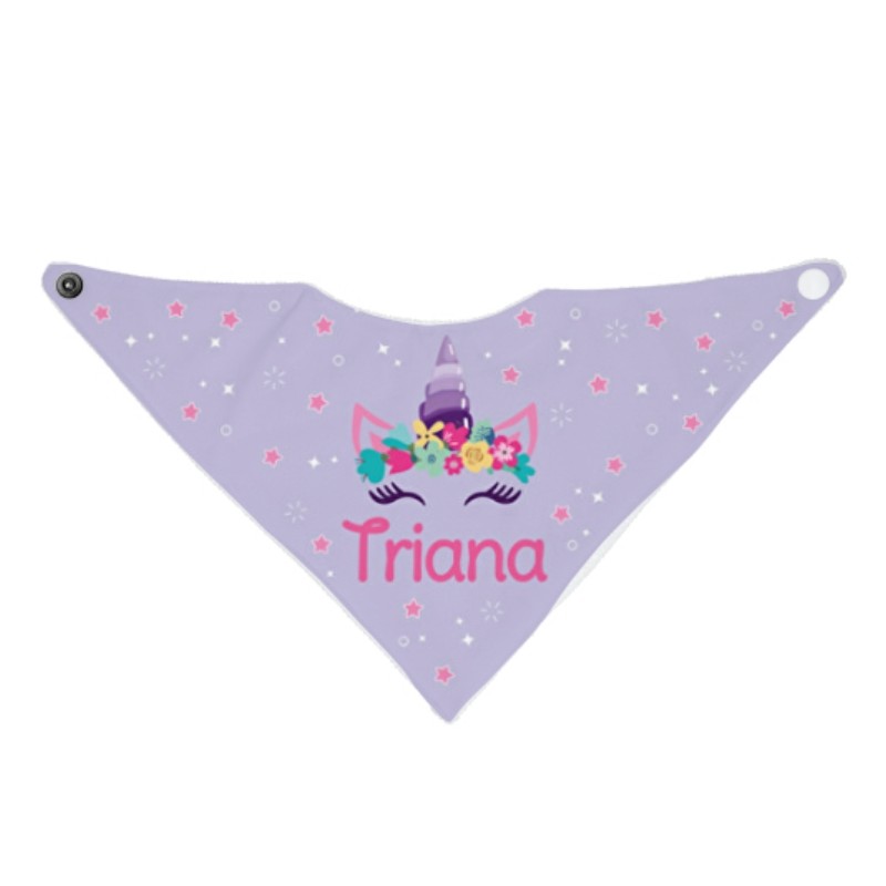 Bandana personalizada unicornio