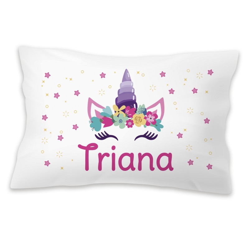 Almohada personalizada unicornio