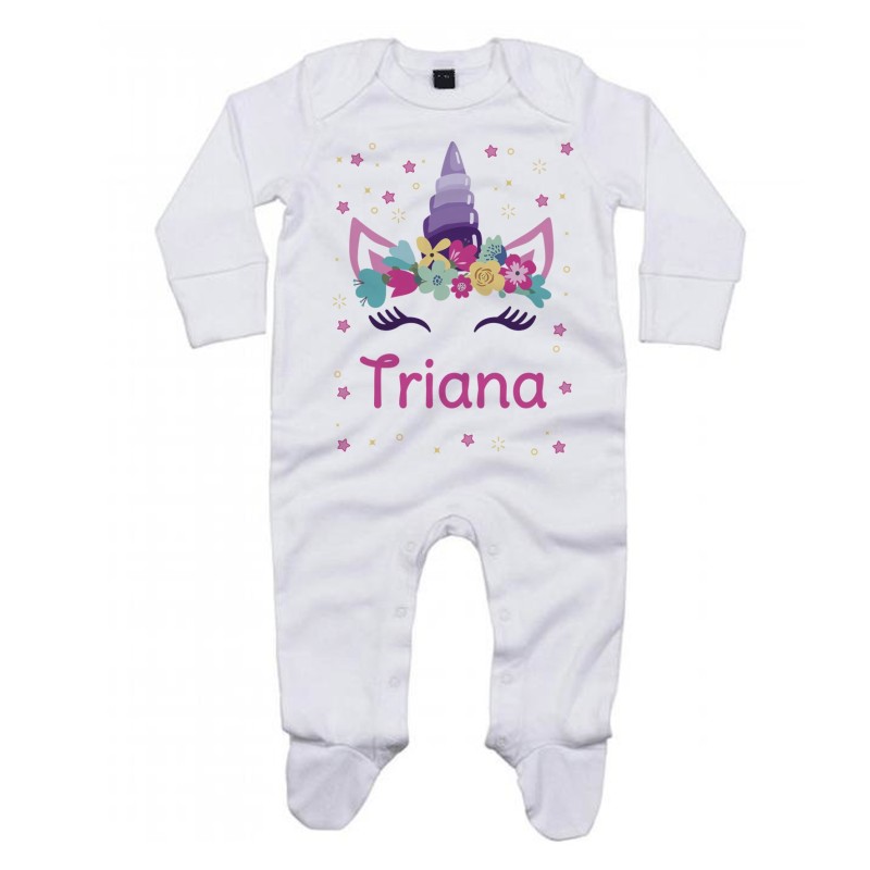 Pijama personalizado unicornio