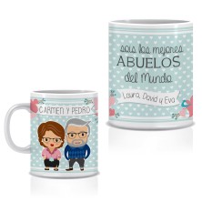 Taza personalizada ABUELOS JOVENES