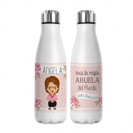 Botella personalizada - ABUELA JOVEN