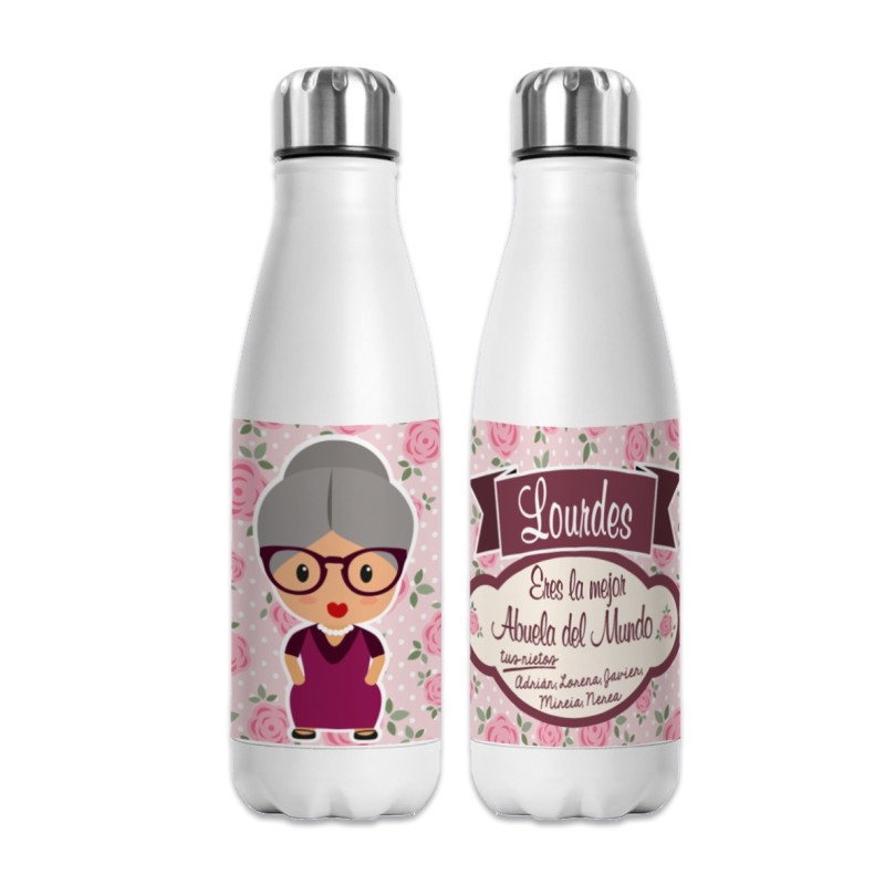 Botella personalizada - ABUELA MAYOR