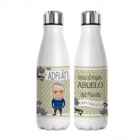 Botella personalizada - ABUELO JOVEN