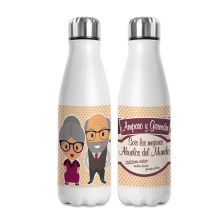 Botella personalizada - ABUELOS MAYORES