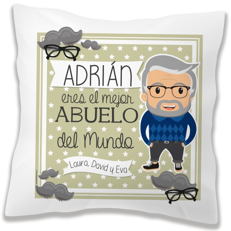 Cojín personalizado ABUELO JOVEN