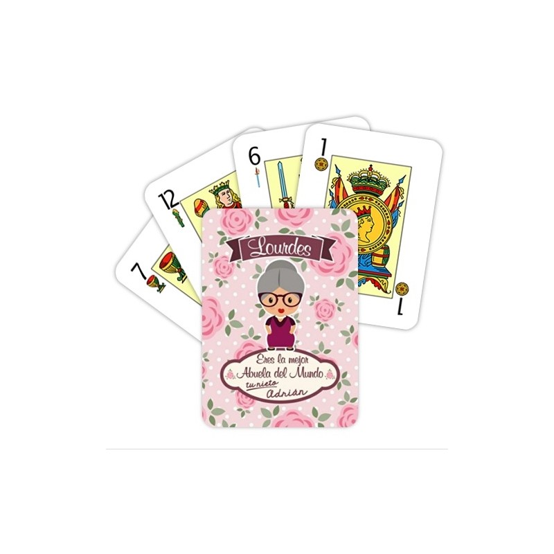 Baraja de cartas ABUELA MAYOR