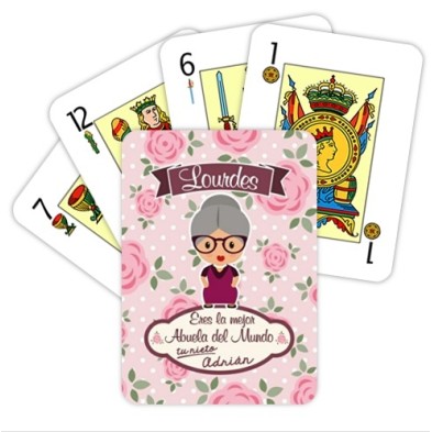 Baraja de cartas ABUELA MAYOR