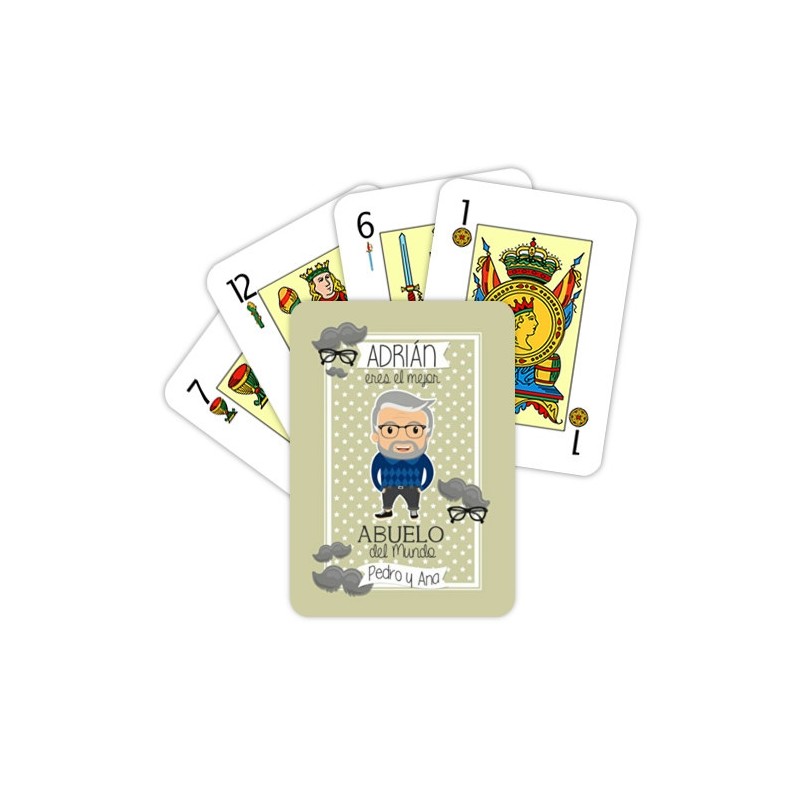 Baraja de cartas ABUELO JOVEN