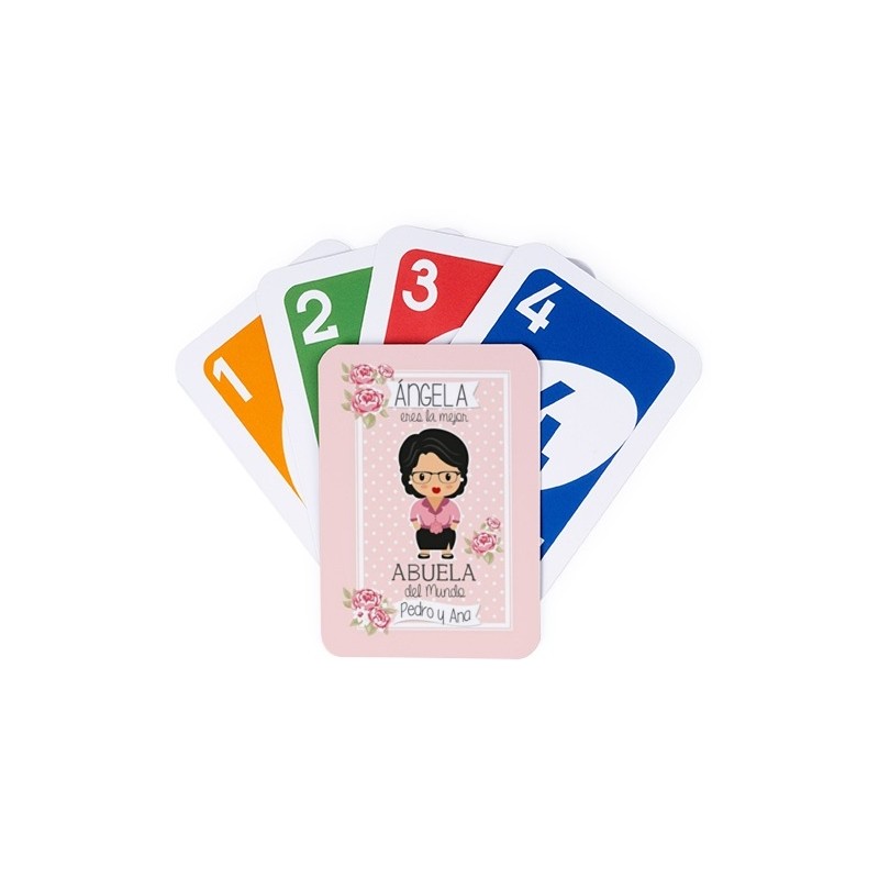 Juego de cartas UNO - ABUELA JOVEN