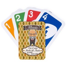 Juego de cartas UNO - ABUELO MAYOR