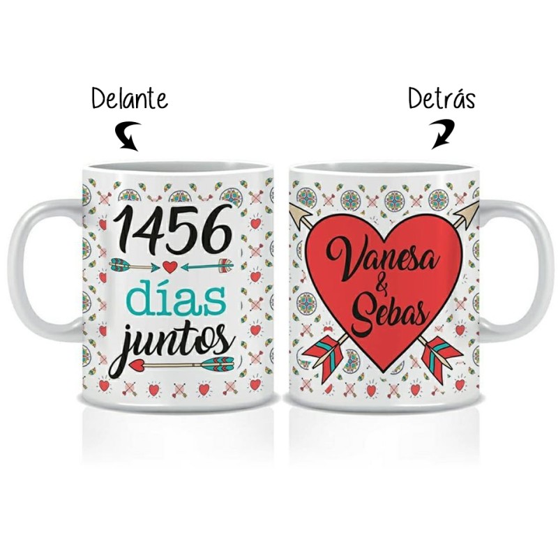 Taza personalizada DÍAS JUNTOS