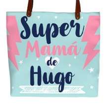 Bolso polipiel SUPER MAMÁ - RAYOS