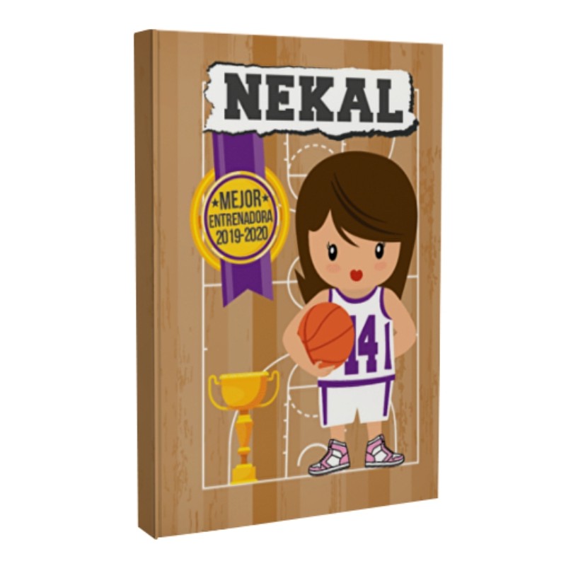 Agenda personalizada entrenadora BALONCESTO