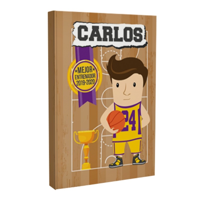 Agenda personalizada entrenador BALONCESTO