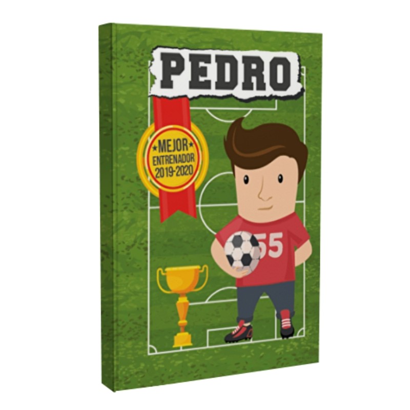 Agenda personalizada entrenador FÚTBOL