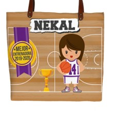 Bolso polipiel entrenadora BALONCESTO