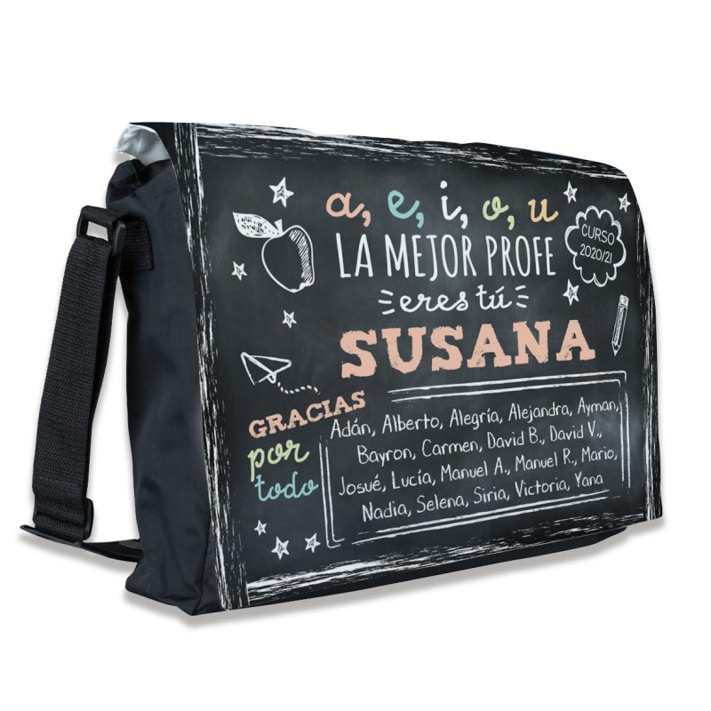 Bolso portadocumentos PROFESORA pizarra