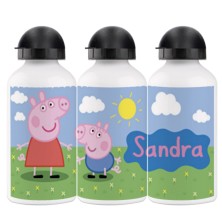 Botella aluminio - PEPPA PIG