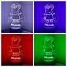 Lámpara LED personalizada PEPPA PIG