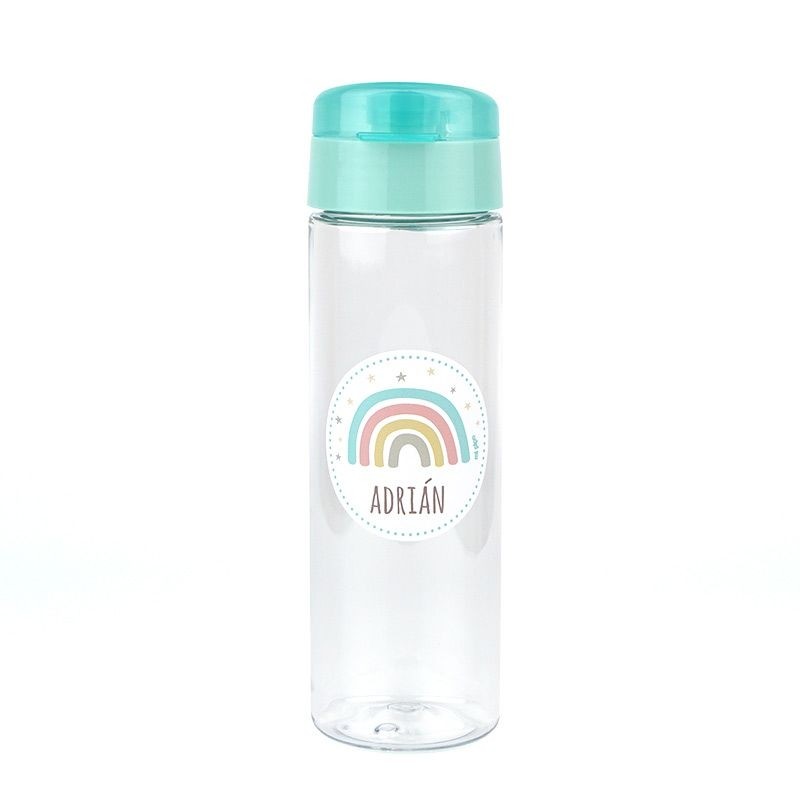 Botella plástico menta 600ml - ARCO IRIS