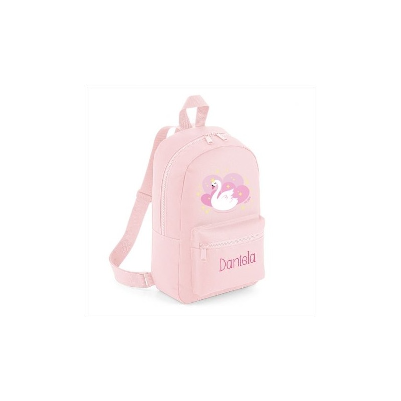 Mochila Medium personalizada ROSA - CISNE