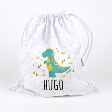 Petate / mochila personalizada - DINOSAURIO