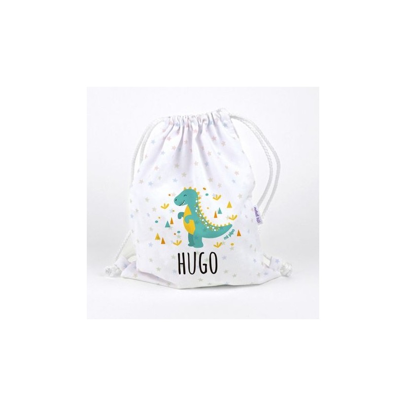 Petate / mochila personalizada - DINOSAURIO