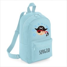 Mochila Medium personalizada AZUL - PIRATA