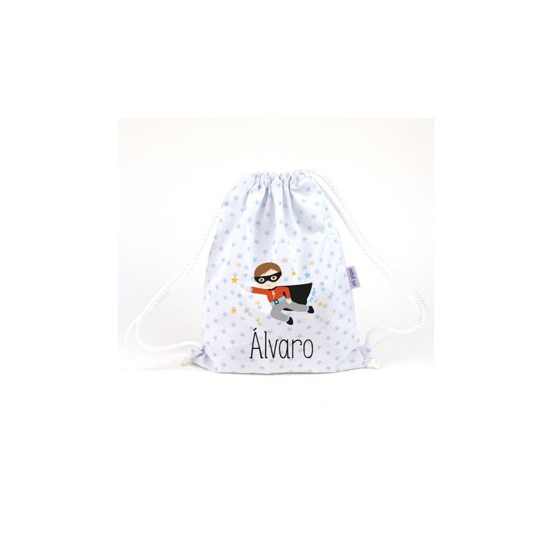 Petate / mochila personalizada - SUPERHÉROE