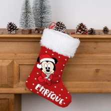 Calcetín Navidad personalizado - Mickey BEBÉ