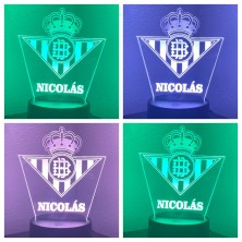 Lámpara LED personalizada BETIS