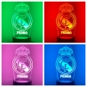 Lámpara LED personalizada REAL MADRID