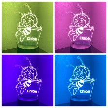 Lámpara LED personalizada ABEJA MAYA