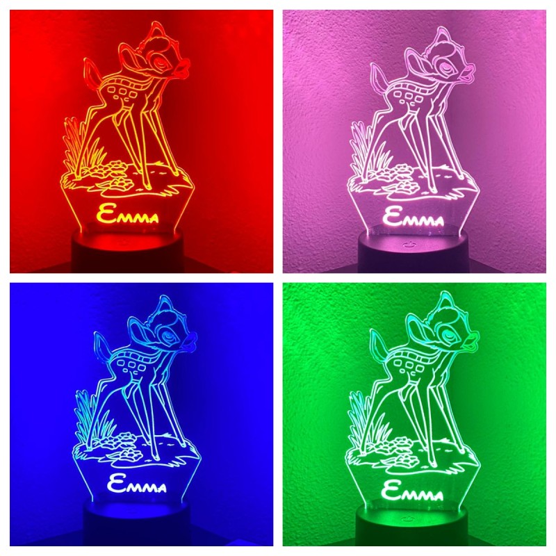 Lámpara LED personalizada BAMBI