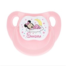 Chupete personalizado rosa Minnie