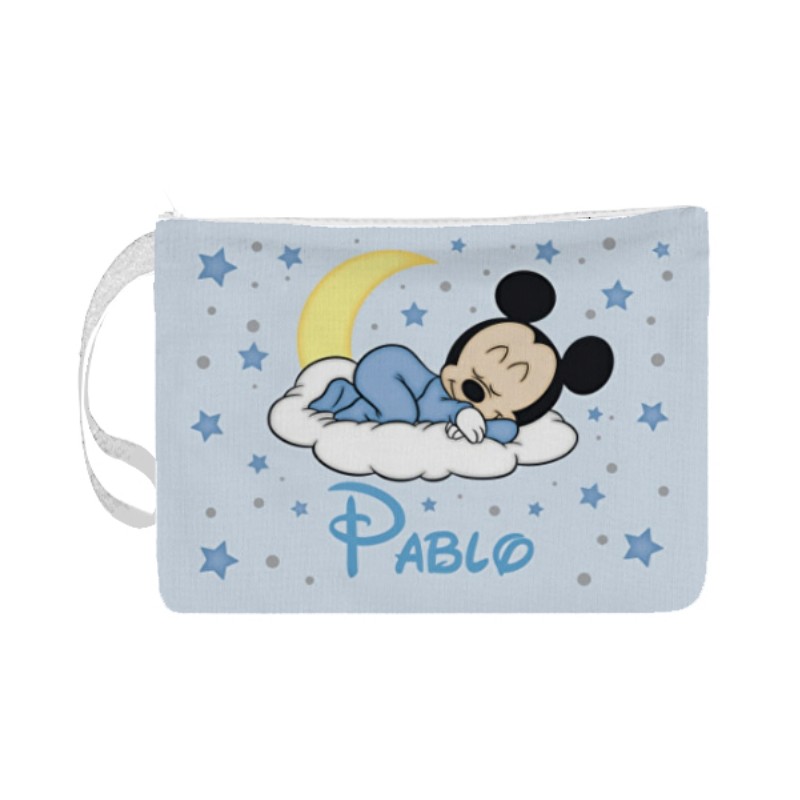 Portapañales personalizado Mickey