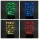 Lámpara led personalizada colores - HASTA EL INFINITO