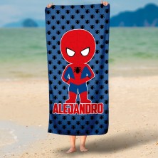 Toalla personalizada rectangular - SPIDERMAN