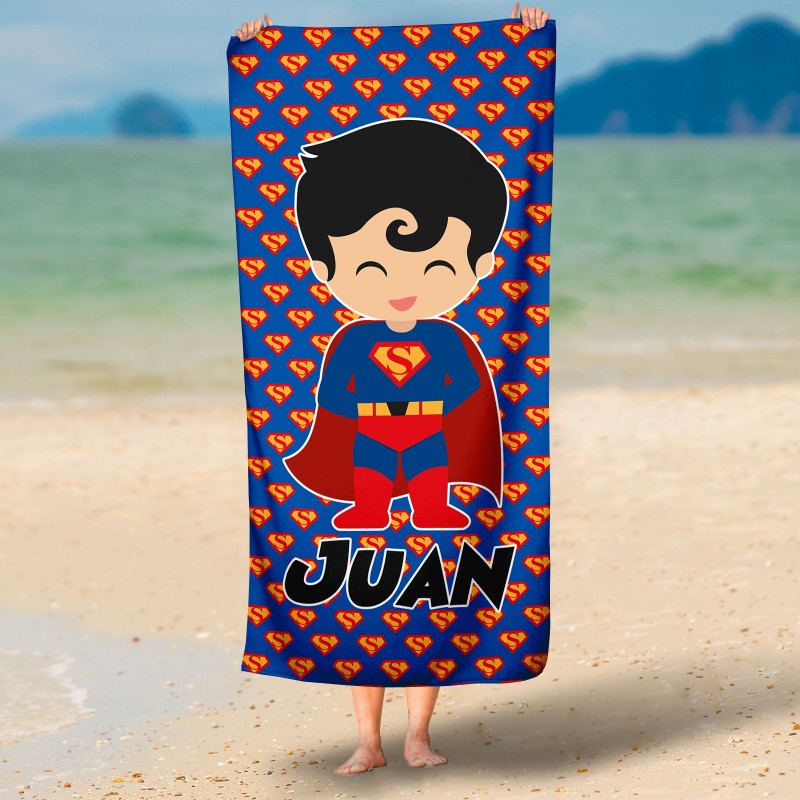 Toalla personalizada rectangular - SUPERMAN