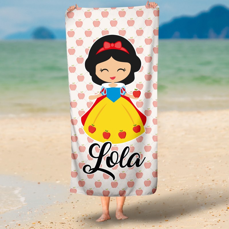 Toalla personalizada rectangular - BLANCANIEVES