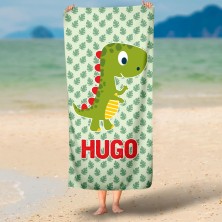 Toalla personalizada rectangular - DINOSAURIO